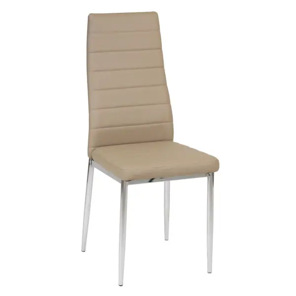 Krzesło tapicerowane cappucino DC2-001